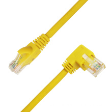 BEHPEX Right Angled 24AWG Cat.6 U/UTP Patch Cable Twisted Pair Internet Cable with RJ45 Connector